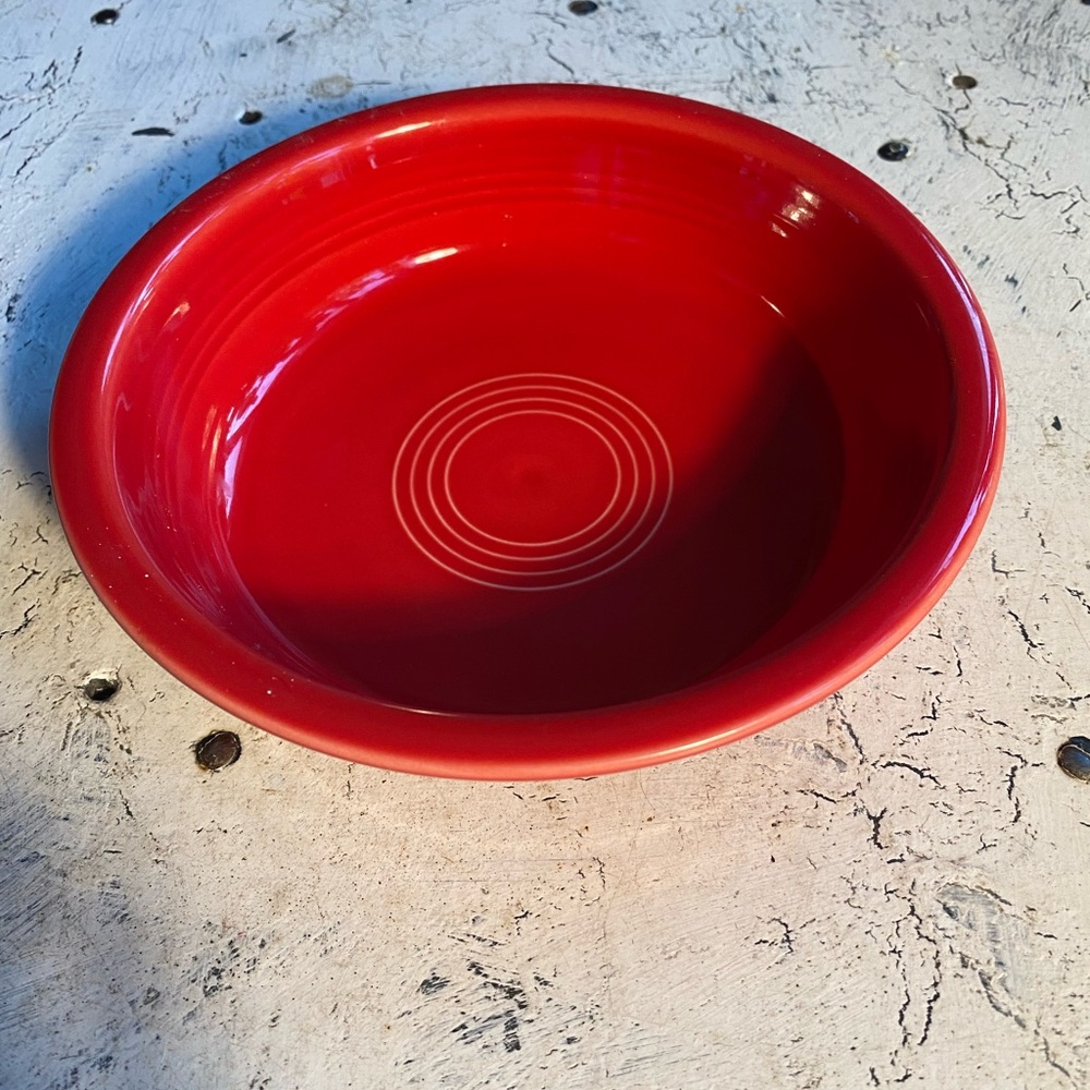 1 Fiesta Ware Scarlet 18 oz Cereal Bowl